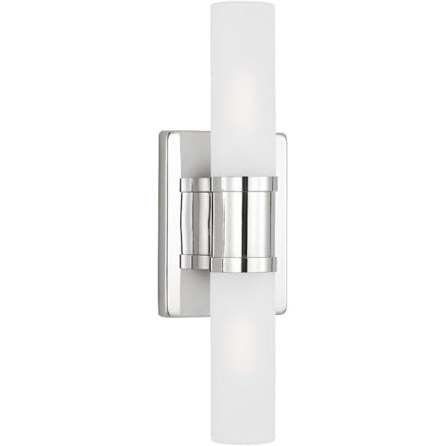 Image of Generation Lighting 4465002-05 Keaton Vanity, 2-Light 80 Total Watts, Chrome