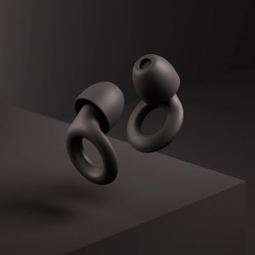 Image of Ear Plugs for Noise Reduction - Reusable Silicone Earplugs for Sleeping, Flights & Noise Sensitivity | High Fidelity Hearing Protection for Travel, Work & Conversation
