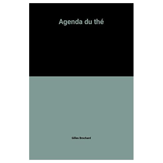 Agenda du thé