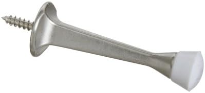 National Hardware N830-137 Rigid Door Stop, Satin Nickel - Quantity 4040