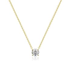 Gold CZ Necklace