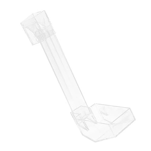 COSMEVIVI Acrylic Fish Sinking Feeder for Aquarium Easy Open Dish Sturdy for Long-Lasting Use Shrimp and Betta Feeder