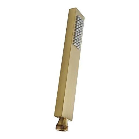 vanvilla Handbrause Duschkopf Regenbrause Gold gebürstet Cover