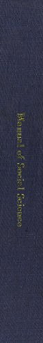 Manual of Social Science; Being a Condensation ... 1418114545 Book Cover
