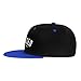 Blessed Snap Back Hat Boys Girls Fashion Hip Hop Adjustable Flat Bill Hat Blue
