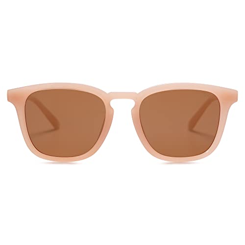 SOJOS Polarized Sunglasses for Women Men Classic Large Vintage Style Shades