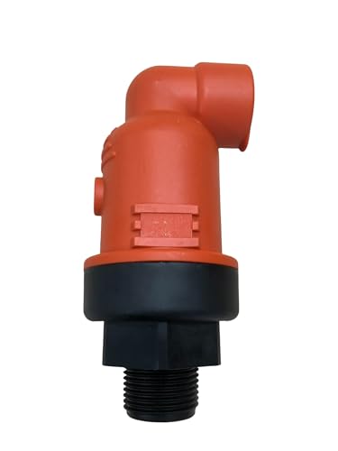 DRIPALIA | Ventosa Automática Triple Efecto de 1 para Sistemas de Riego | Válvula de Aire Profesional en Plástico Técnico | Protección para Tuberías al extraer o incorporar el aire a las tuberías