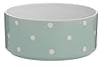 Mason Cash Polka Dot Sage Green 18cm Dog Bowl