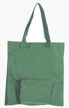 Foldable Travel Tote Green
