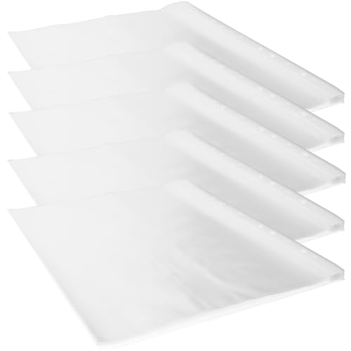 Bolsa de PVC para dorsales de running impermeable y transparente, 100 unidades de protección