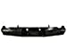 Trailfx FX1016 Full Repl Rear Bumper Silv 1500