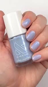 Olive & June Quick Dry Nail Polish | Spring Pastel Nails | Instant Fast-Drying Smudgeproof | 15-free Vegan Cruelty-Free | Lasts up to 5 Days | Salon-Quality Manicure Pedicure | Shimmery Pink: Olive & June Long Lasting Nail Polish, Frost Yourself, 0.46 fl oz