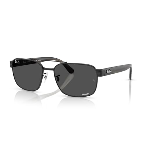 Image of Ray-Ban RB3751CH Polarized Square Sunglasses for Men for Women