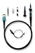 Testec Oscilloscope Probe, 25 Mhz, Passive, 600 V, 1:1, All Makes & Models of Oscilloscopes Rohs Compliant: Yes - LF112