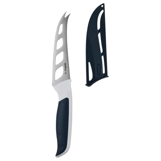 Zyliss Comfort 4.5" Cheese Knife, Gray/White