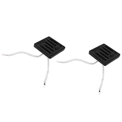 Baglaum 2 set 80X80mm 450W Infrared Top Ceramic Heater Heating Plate for Bga Station Ir6000 Ir6500 Ir-Pro-Sc, Black -  750042154