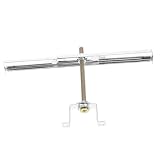 Ciieeo per Lampadari Regolabile per Ufficio Kit per Plafoniere e Luci Lineari Piastra Installazione Resistente con Estensione da Facile Installazione per Professionali