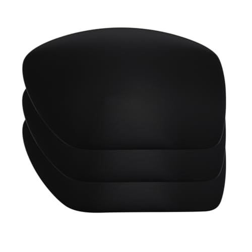Verres polarisés Oakleys Big Taco noirs lot de 3 pour changer vos lentilles de lunettes