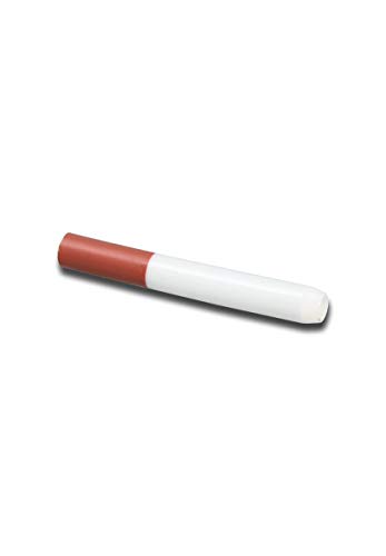 RYOT - Ready to Roll Handpfeife, Pur-Pfeife | 57 x 7 mm | Glas, weiß | One-Hitter"Filterzigarette" | von bong-discount – Bild 3