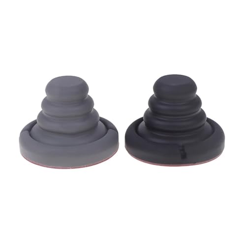 Accessoires de verrouillage antichoc en silicone de haute densite noir