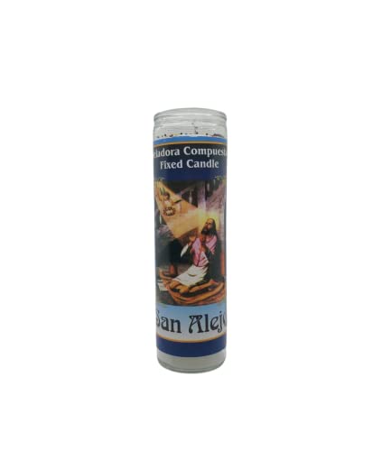 San Alejo Fixed Candle Religious