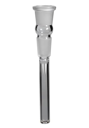 bong- discount.de No Logo Chillum Borosilikatglas NS 14,5mm – Perfekt für Glasbongs - 100 mm