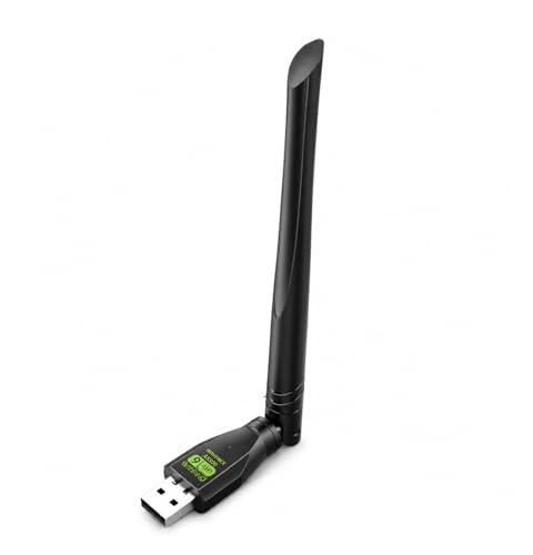 Image of AX900 USB WiFi 6 Adapter for Desktop PC Laptop, Long Range WiFi Dongle, Dual Band 5GHz 600Mbps + 2.4GHz 286Mbps, 6dBi High Gain PC Wi-Fi Antenna, USB2.0 Wireless Adapter for Windows 11 /10 /7