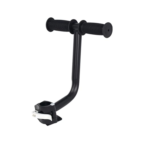 Vaveren Bike Handrail Bicycle Handrail Sturdy Accessory Child Carrier Handle Kids Seating Hand Rest Rear Seat Armrest, Without Screw