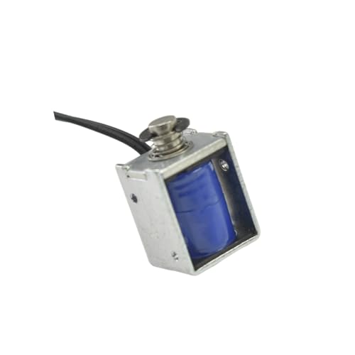CHANCS DC 6-12V Micro Push Pull Elektromagnes Mini Siłownik Liniowy Zawór Skok 3 mm Otwarta Rama 2 Szt