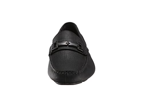 Calvin Klein Men's Magnus Loafer, Black Weave Emboss, 10 M - image 9
