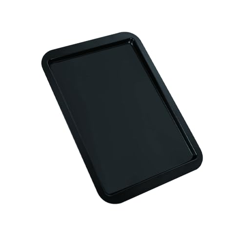 ZBKJYILF Backblech, 33 × 23 × 1.5cm, Antihaft Karbonstahl Groß Backblech Fettpfanne, Backform Ofenblech für Backen Kochen Servieren, Gesund & Rostschutz, Leicht zu Reinigen