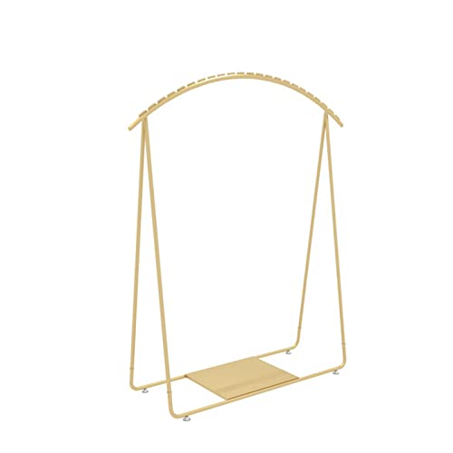 Tringle à vêtements d'intérieur dorée idéale pour sublimer votre chambre