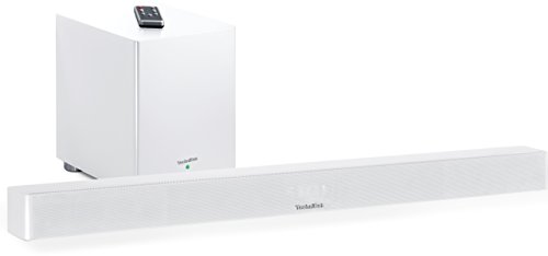 TechniSat AudioMaster BT 90 blanc haut-parleur TV sans fil et performant