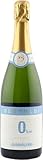 Bertoldi Zero, Schäumendes Getränk aus entalkoholisiertem Wein, Trocken, Vegan, Kork, 0,75L