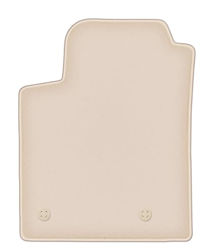 Tapis de voiture Fiat Bravo II hayon velours beige tapis auto conducteur