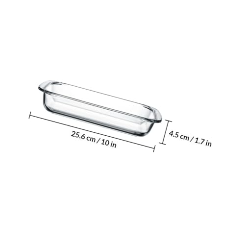 Plaque de cuisson en verre transparent DOITOOL plateau micro-ondes et grill - 3