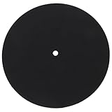 Tapis de disque vinyle : fabriqué en silicone, il est durable et utilisé pendant une longue période, tapis de vinyle souple pour platine