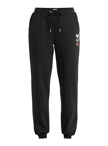 Roxy Surf Stoked Pant Brushed Chándal, Phantom, Estándar para Mujer