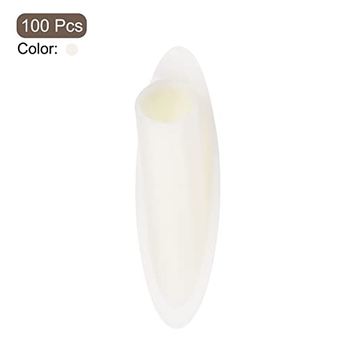 Image of MECCANIXITY 9mm Plastic Pocket Hole Plugs,Wood Plugs for Pocket Hole Jig Working Tool Accessories,Beige Pack of 100