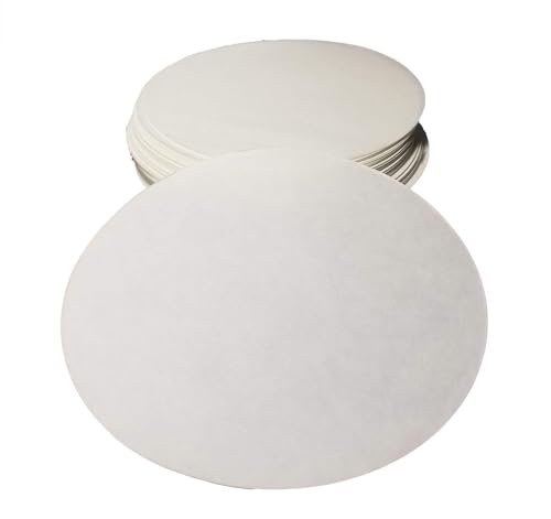 Image of FPQL-240-F 240mm Round Qualitative Filter Paper, Fast. Used in Laboratory Settings for Rapid Filtration of Particles from Liquids.