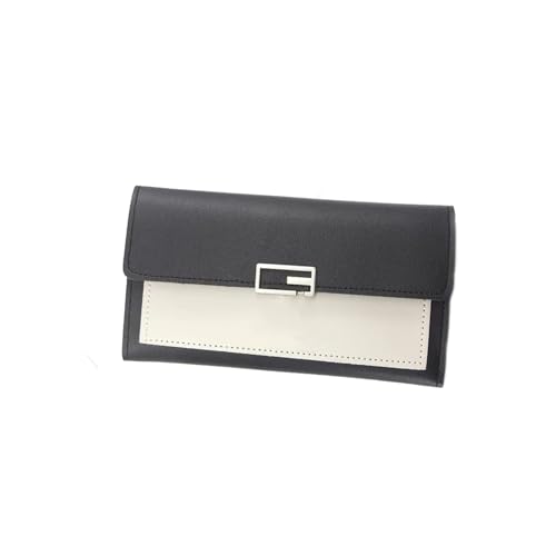 Multi-Card Slot Wallet with Zipper 9 Card Slots for Coins and Cash Women's Wallet