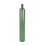 300 cu ft Steel Oxygen Cylinder - CGA540 Valve - DOT Approved - New