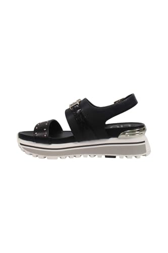 Sandales plateforme Liu Jo BA4107P0102 femme nu-pieds noir