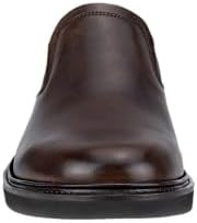 ECCO Men's London Plain Toe Slip ON Oxford, Cocoa Brown, 10-10.5 | Image 1