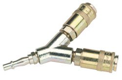 Image of Draper 25855 PCL Twin Standard Coupling with Two Male & One Tailpiece