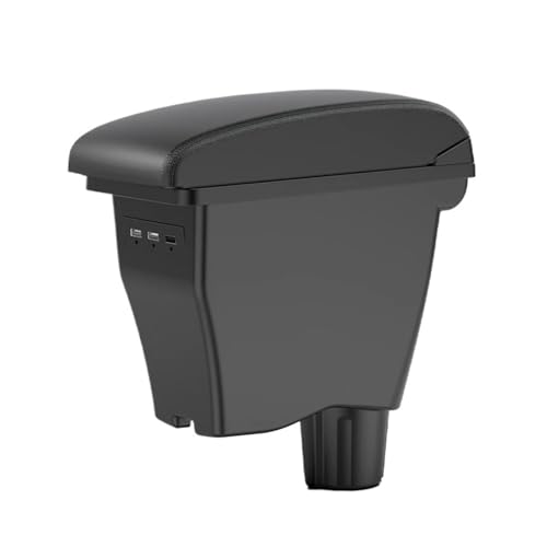 �A�[�����X�g�p�b Smart Fortwo �A�[�����X�g�ɓK�� Mercedes �ɓK�� Smart 453 Fortwo Forfour �A�[�����X�g�{�b�N�X 2015-2018 �ɓK�� �A�[�����X�g �J�o�[(B1 Black red leather)