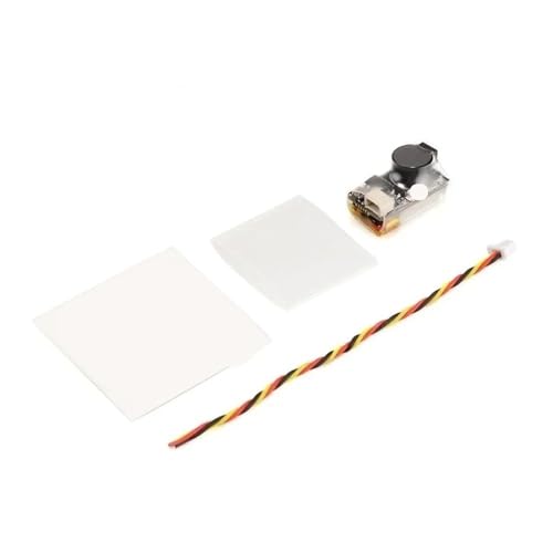 Zumbador para drones de carreras FPV con batería independiente y alarma LED de 100DB