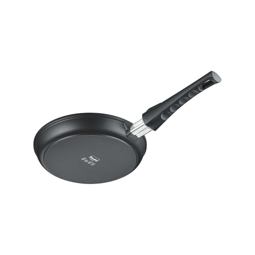 Berndes Vario Click Aluminium Bratpfanne 24 cm mit abnehmbarem Stiel – Induktion & allherdtauglich – PFOA-frei – antihaftversiegelt – spülmaschinengeeignet - backofengeeignet