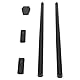 E-Drum Sticks, Tragbares Virtual Reality Drum Set, Geräuschloses Percussion Drum Sticks, Elektronisches Drum Set für Anfänger, Studenten und Erwachsene, Unterstützt MIDI