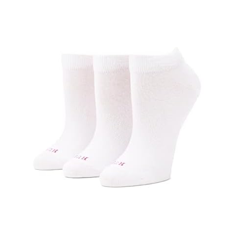 HUE Forros de Corte Bajo para Tenis Calcetines, Blanco - Paquete de 3 Pares Cover